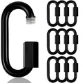 10 Pack 1.65" Heavy Duty Chain Quick Links, Anti-Rust Connector for Dog Leash, Keychain, Camping Gear, DIY Projects