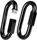 Chain Quick Links. Capacity Chain Connector,Screw Carabiner, Chain Hooks for Hammock Hanging, Camping, and Hiking